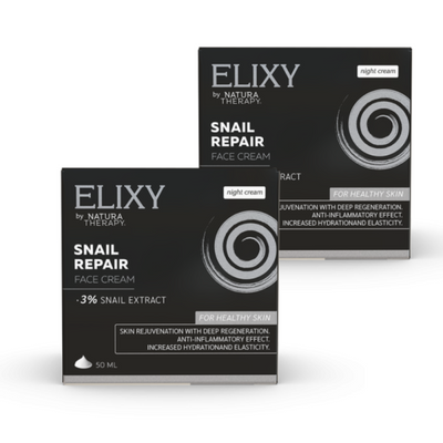 ELIXY Snail Repair face cream 50ml (1+1) - skin care cream