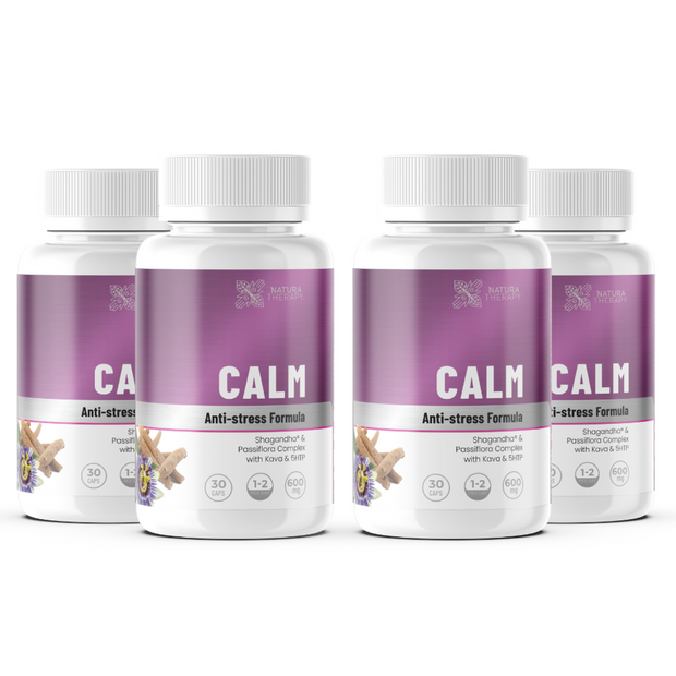 CALM (2+2) + gift - preparation with a special medical purpose for dietary regulation of anxiety, stress and mood disorders